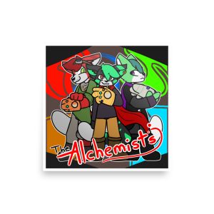 Euca, Matty, and Sprig - Alchemists Splash Art Print